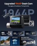 70mai A510 Front and Rear Dash Cam 1944P 1080P