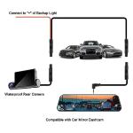 MEIRYFA 5-Pin Dash Cam Extension Cable 32.8FT