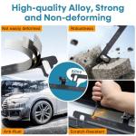 Adjustable No-Drill License Plate Camera Mount