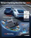 70mai 4K Front and Rear Dash Cam with GPS