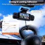 Sticky Pads for Dash Cam Mount - 6 Pack