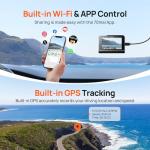 70mai A800S 4K Dual Dash Cam with WiFi