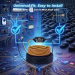 USB-C Hardwire Kit for Dash Cam Parking Mode