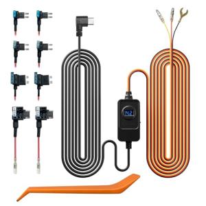 REDTIGER F7N Dash Cam Hardwire USB C Kit