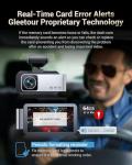 Gleetour 4K Dual Dash Cam with GPS and WiFi