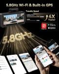 REDTIGER F77 4K Dual Dash Cam with GPS