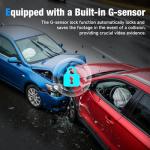 3 Channel 4K Dash Cam with WiFi & App Control