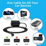 Hardwire Kit for Dash Cam with Low Voltage Protection