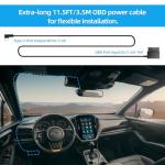 Hardwire Kit for Dash Cam with Low Voltage Protection