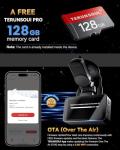TERUNSOUl 4K+4K Dash Cam Front and Rear, Free 128GB Card Included, 5.8GHz WiFi Dash Camera for Cars, Built-in GPS, G-Sensor, 170°Wide Angle, 3" IPS Screen, 24H Parking Mode, Support 512GB Max