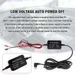 Dash Cam Hardwire Kit,[Upgraded Version] USB C Hardwire Kit for Dash Camera with 12V-24V to 5V Power Supply,Fuse Tap,Blade Fuses & Pry Tool,Protecting Car Dash Cam Front and Rear