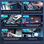 DDPAI Dash Cam Hardwire Kit, 10Ft Type-C USB Dash Camera Hard Wire Kit Compatible with N5 Dual, Z50 Pro, Z60 & Z60 Pro Models, Enabling 24 Hours Parking Monitor, 12V/2A to 5V/3A