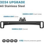 Universal Dash Camera Mount, Stainless Steel Support