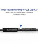 YQMAJIM 5Ft Pure Copper Dash Cam Extension Cable