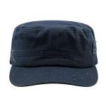 Distressed Navy Tie Dye Cadet Cap