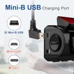 Anina Mini Dash Cam Right Angle Power Cable 10FT