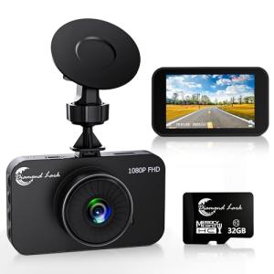 1080P Full HD Dash Cam with 32G Card