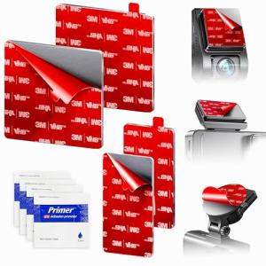 Double-Sided Adhesive Pads for Dash Cam Mounts