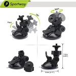 Sportway S30 Dash Cam Suction Mount with Joints