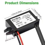 2-Pack DC to USB Converter Adapter for Dash Cameras