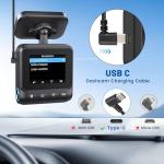EWAY 13FT USB C Dash Cam Power Cord