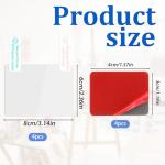 4 Pack Electrostatic Stickers for Dash Cameras