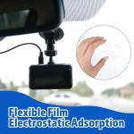 4 Pack Electrostatic Stickers for Dash Cameras