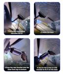 Pelsee 10" Mirror Dash Cam Mounting Bracket