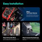 BOTSLAB Hardwire Kit for G980H Dash Cams