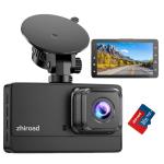 1080P FHD Dash Cam with Night Vision and 32G SD Card