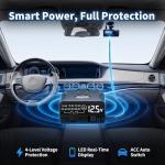 OBD2 to USB-C Power Cable for Dash Cams