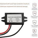 Waterproof 12V/24V to 5V Buck Converter 2-Pack