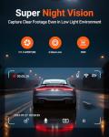 4K Dash Cam with 5G WiFi and Night Vision
