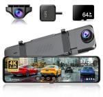 JOMISE G814 11" 4K Dual Mirror Dash Cam