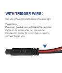 35ft Pure Copper Dash Cam Rear View Cable