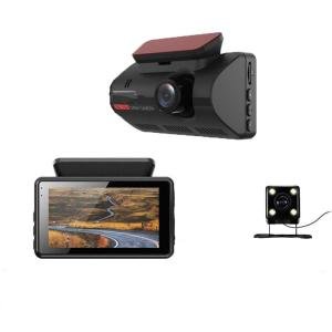 Dual Dash Cam with Backup and Night Vision