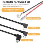 3-in-1 Dash Cam Hard Wire Kit with 13FT Cable