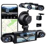 360° 4 Channel Dash Cam with Night Vision