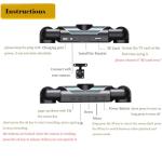 360° Full View 4 Channel Dash Cam with Night Vision