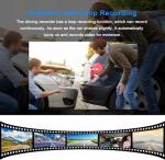 Dual Dash Cam with Backup and Night Vision