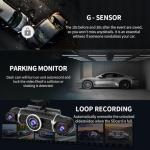 360° FHD Dash Cam with Night Vision & WiFi