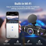 360° FHD Dash Cam with Night Vision & WiFi