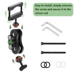 Aluminum Mount Kit for Rove R2 Dash Cams