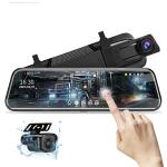 10” Touch Screen 1080P Mirror Dash Cam