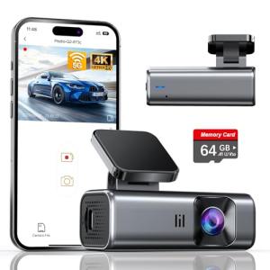 Galphi 4K Dash Cam with 5G WiFi & Night Vision