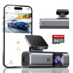 Galphi 4K Dash Cam with 5G WiFi & Night Vision