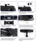 Pelsee Mirror Dash Cam Mount for P12 Series
