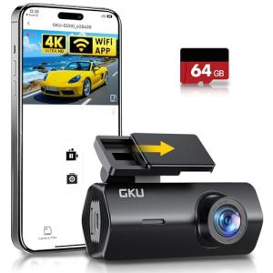 4K Front Dash Camera for Clear Footage