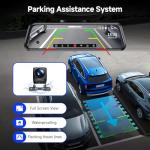 10" Touch Screen Mirror Dash Cam with 32GB Card