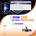 TERUNSOUl Dash Cam Hardwire Kit with Voltage Indicator